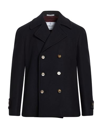 Man Coat Midnight blue Size 36 Wool