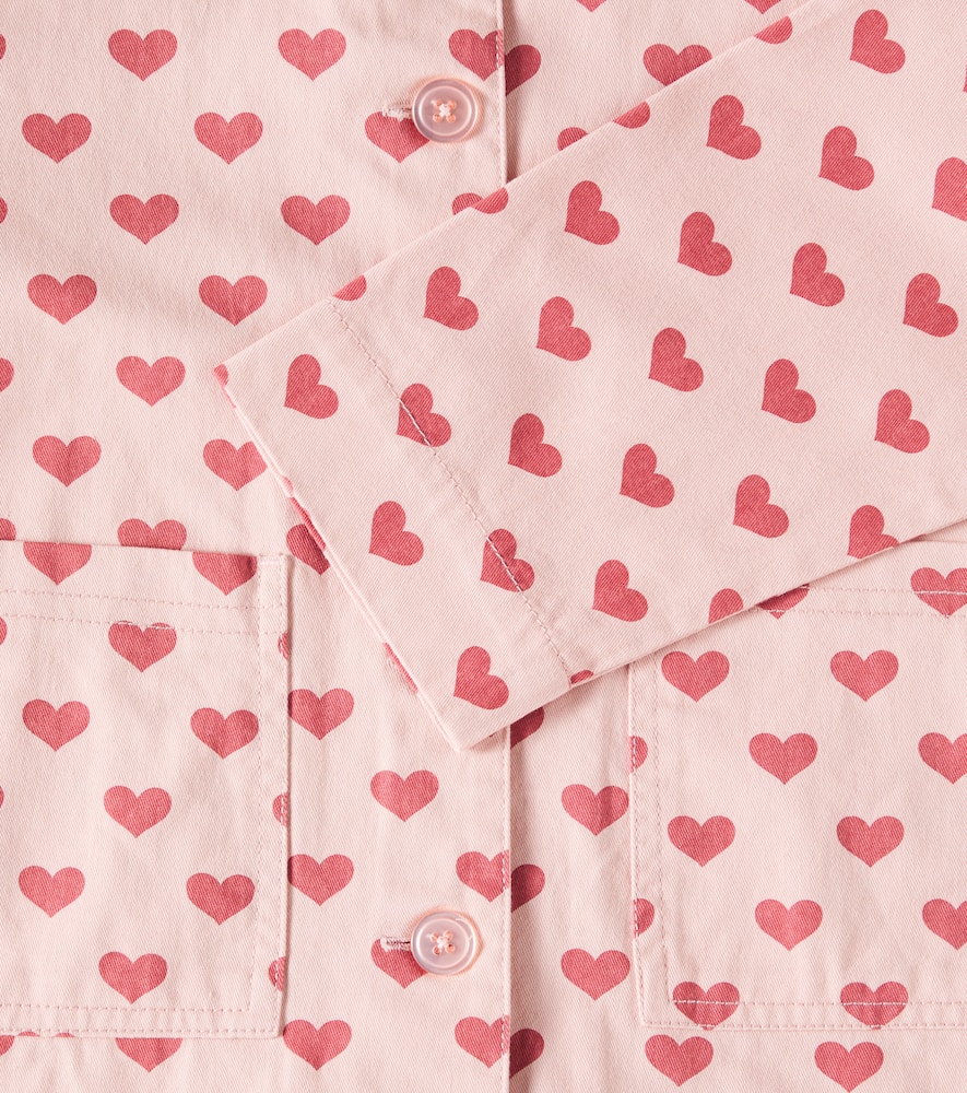 Konges Sløjd Fen printed cotton jacket