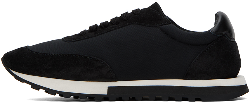 The Row Black Owen Sneakers