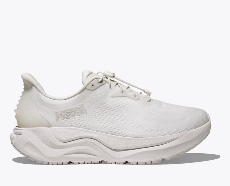 HOKA Men's Arahi SR Shoes in White/White