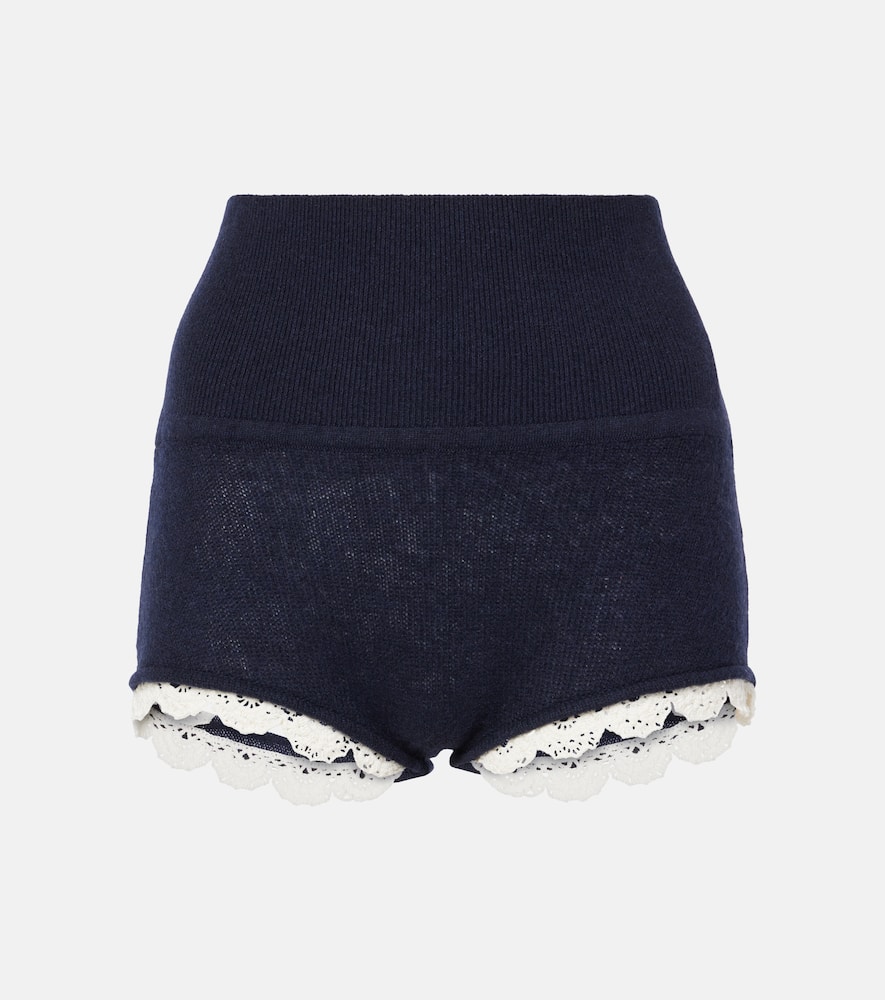 Cashmere shorts