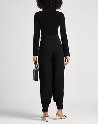 Woman Turtleneck Black Size 4 Virgin Wool
