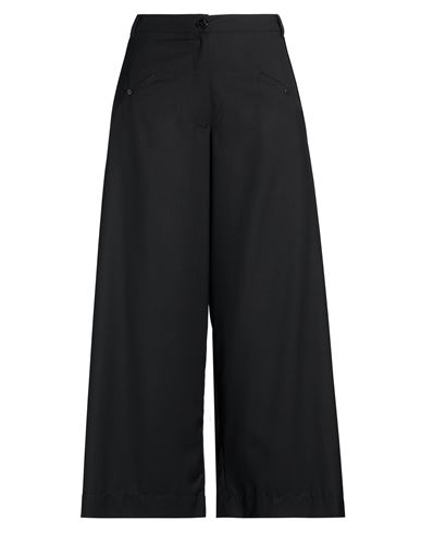 Woman Pants Black Size XL Polyester, Viscose