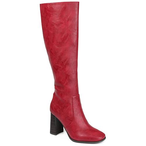 Collection Womens Tru Comfort Foam Extra Wide Calf Karima Boot - Red
