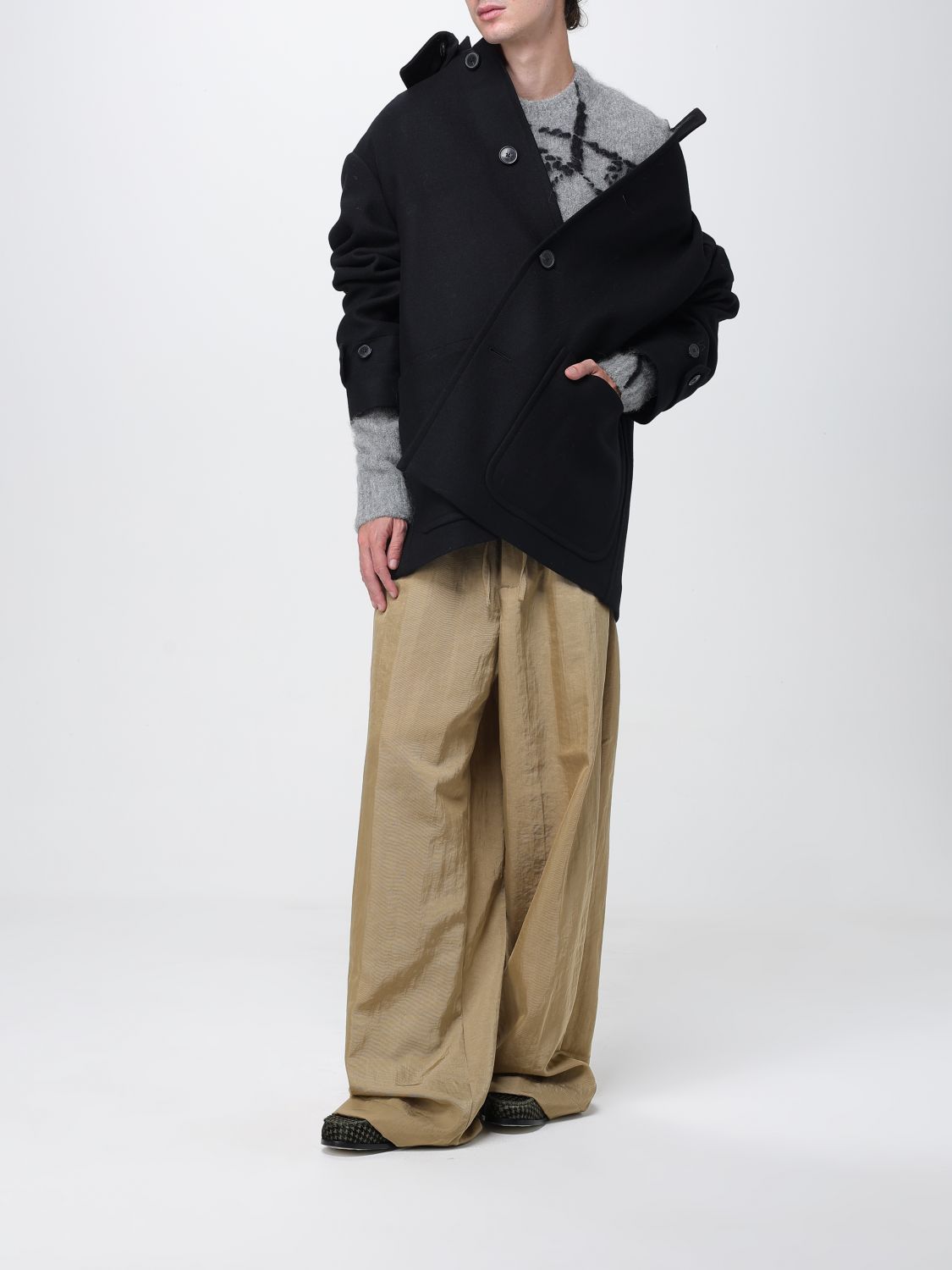 Pants Men color Beige