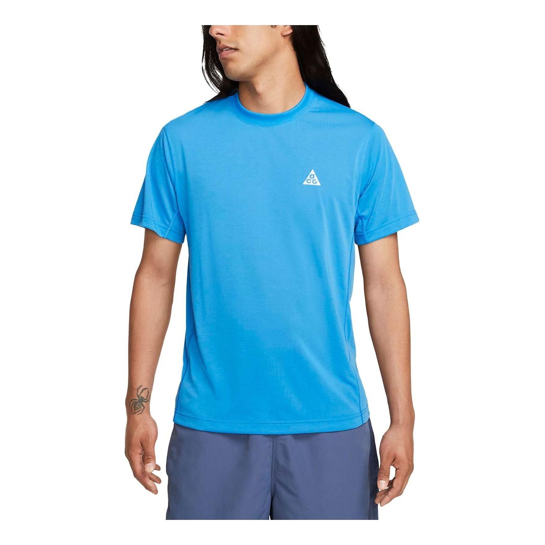 Dri-Fit ADV ACG Goat Rocks T-shirt 'Blue'