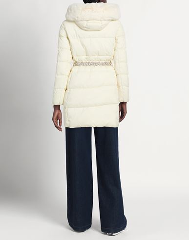 Woman Puffer Cream Size 4 Polyamide