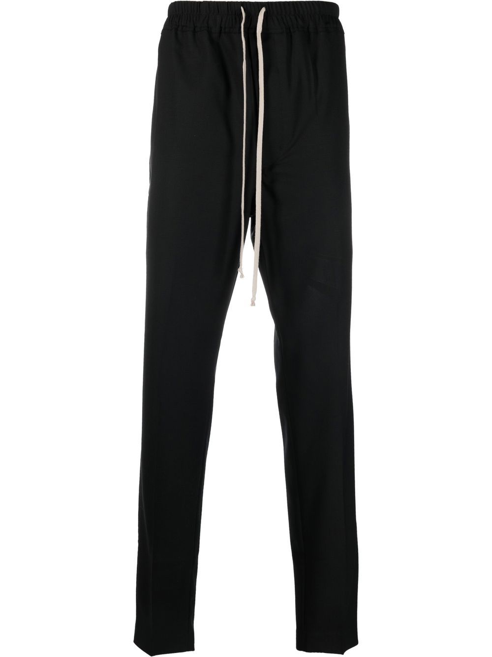 Tapered track pants - Black