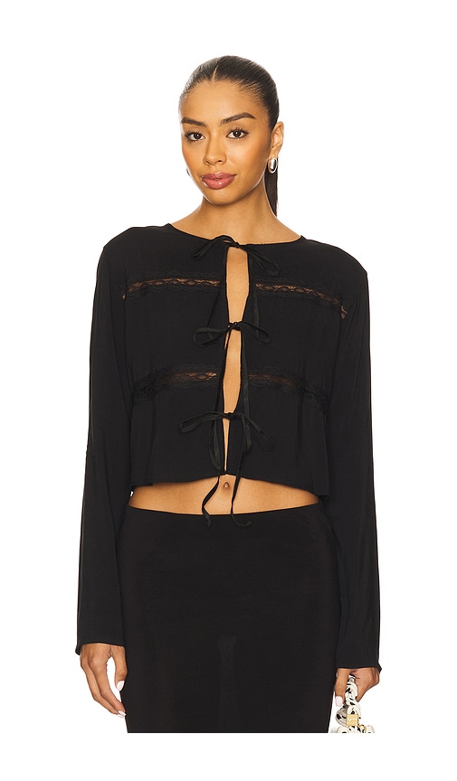 Bella Venice The Camille Top in Black.  S also in L