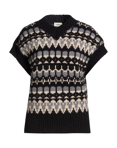 Woman Sweater Black Size M Alpaca wool, Polyamide, Wool, Elastane