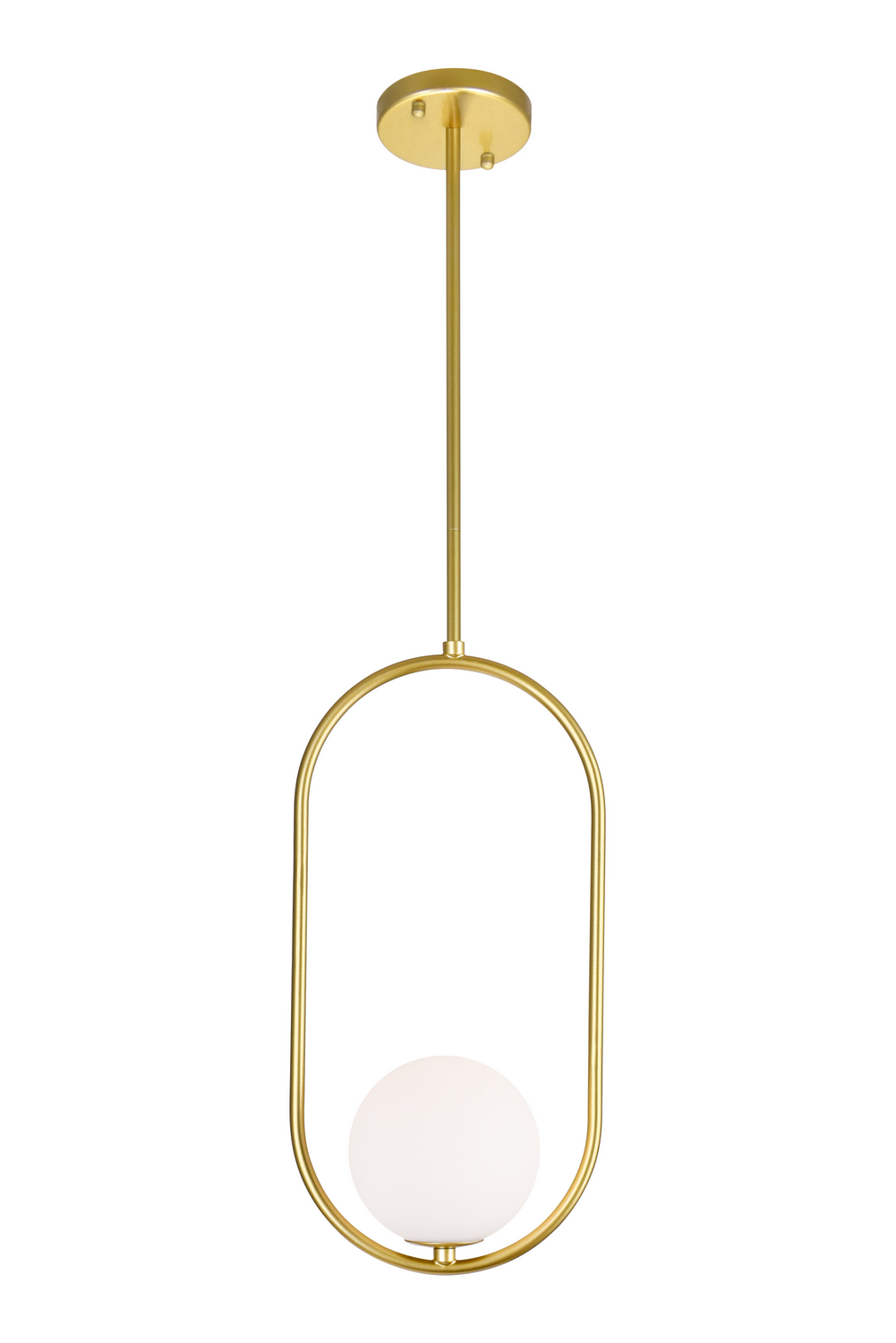 Medallion Gold LED Mini Pendant from the Celeste Collection