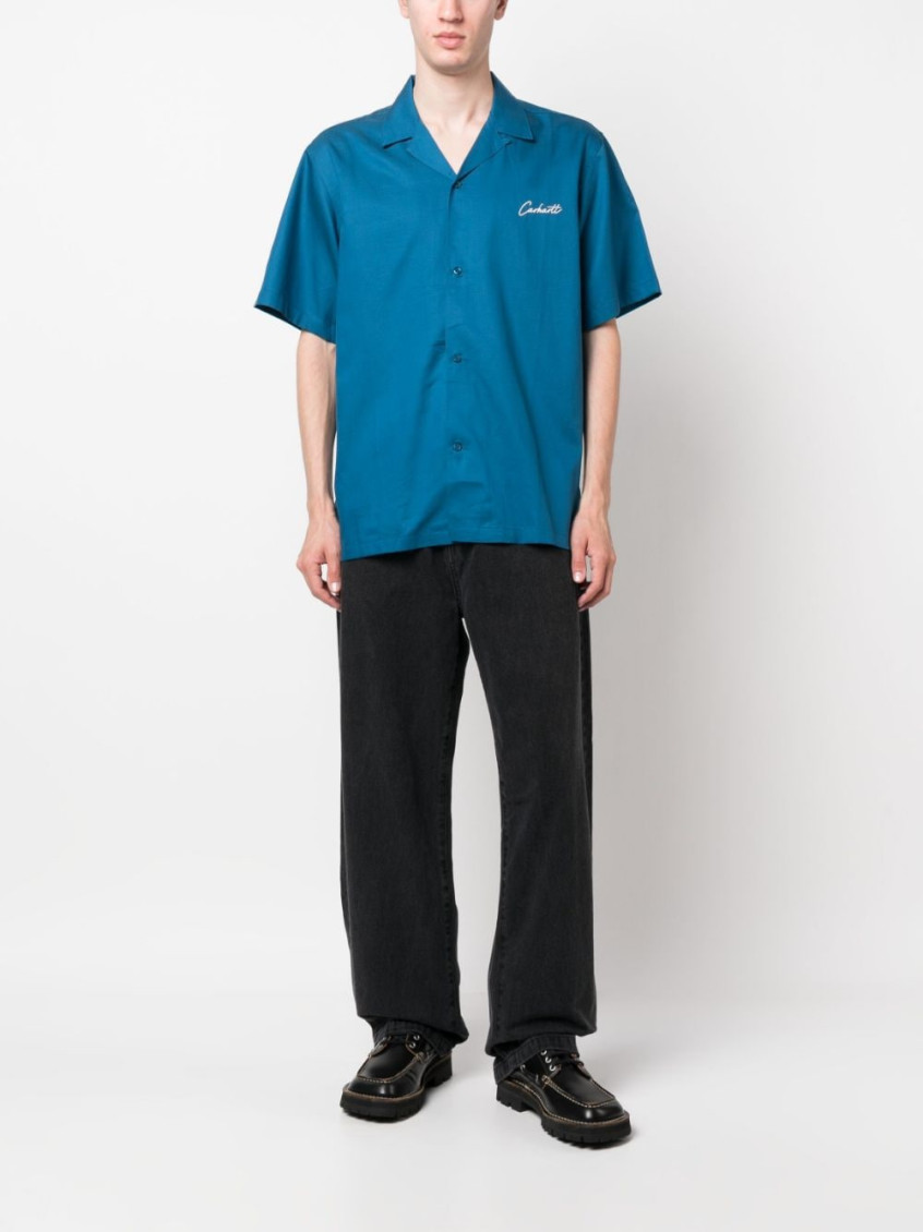 Black Logo Pants