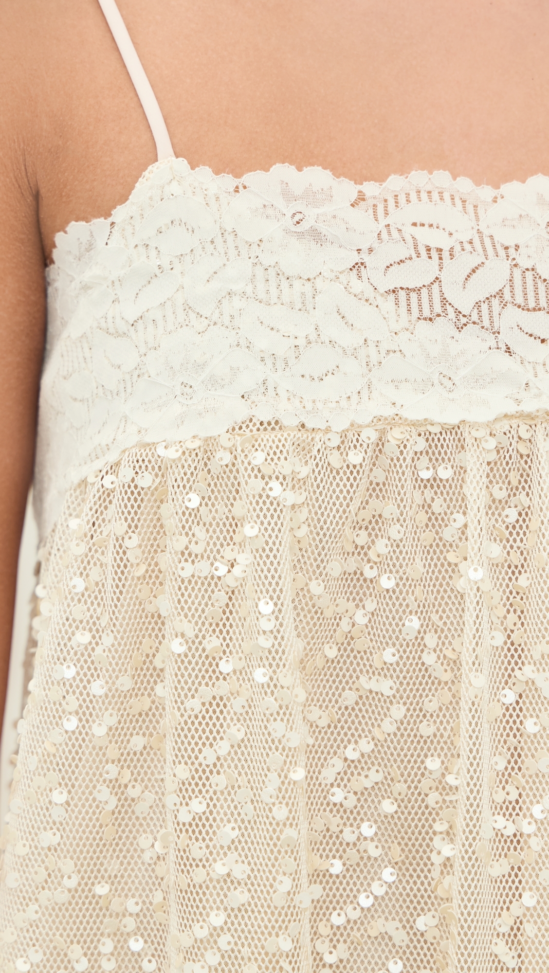 Sophia Dress Ivory Sequin