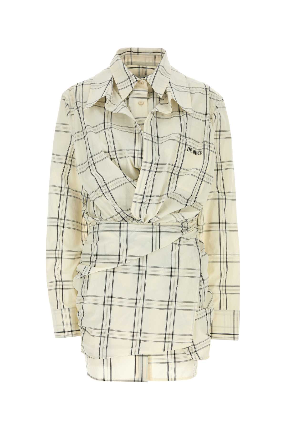 Fantasia Shirt Dress — White