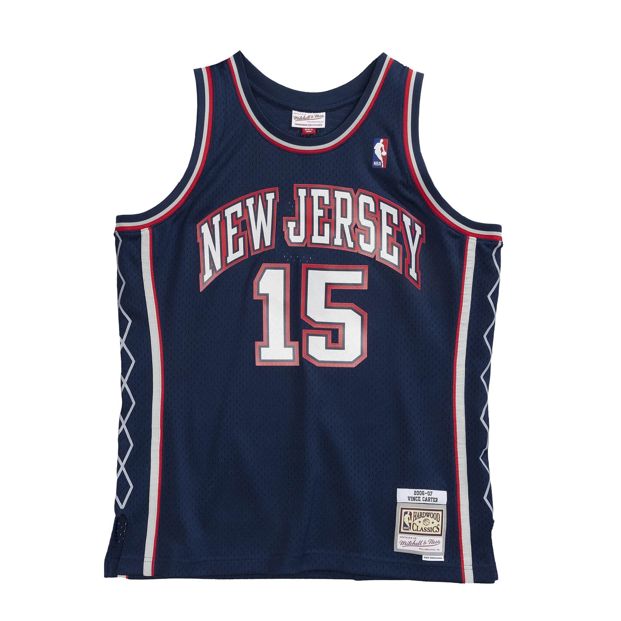 Men's NBA Swingman Jersey Nj Nets 06 Vince Carter