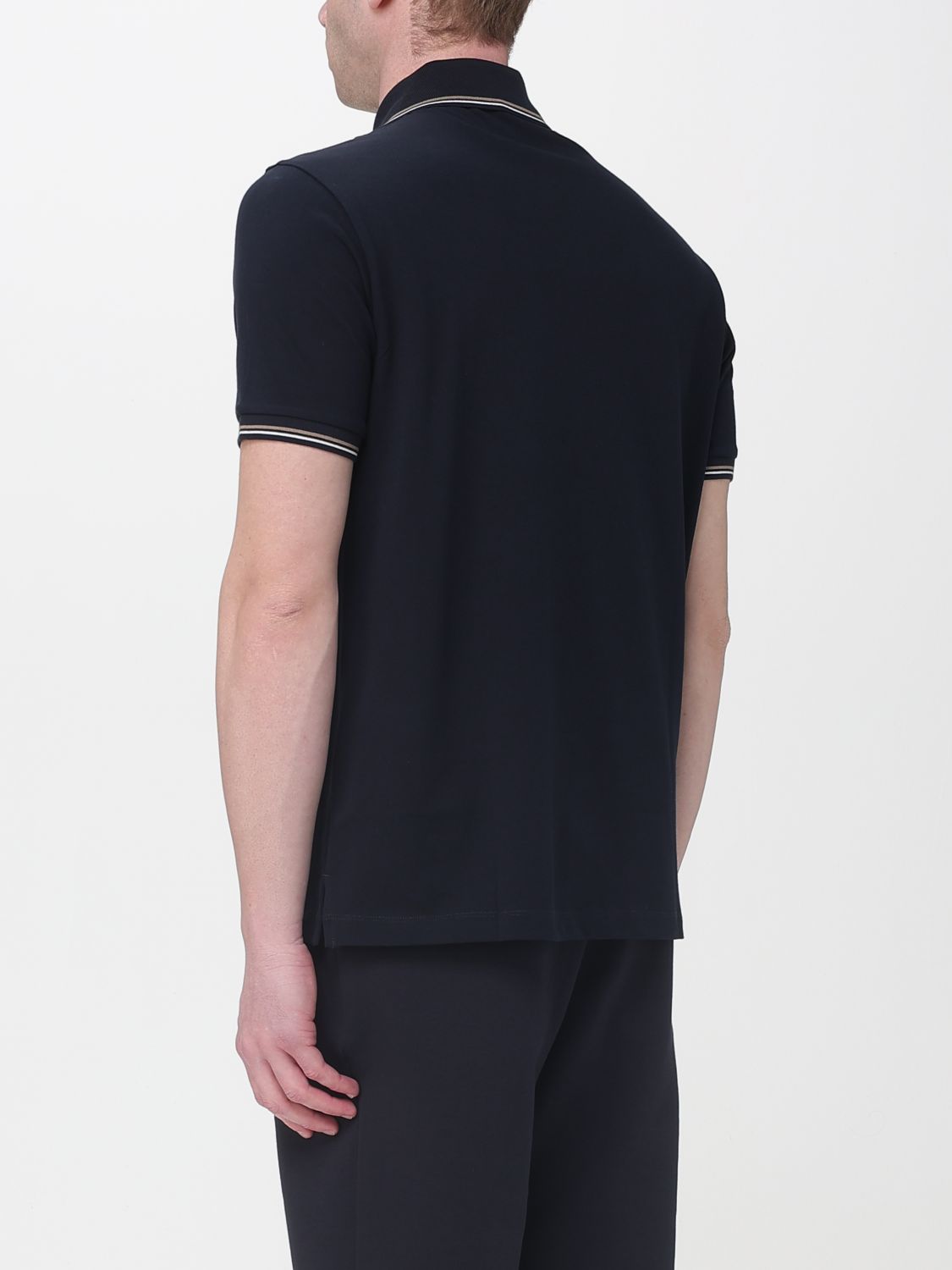 Polo Shirt Men color Blue