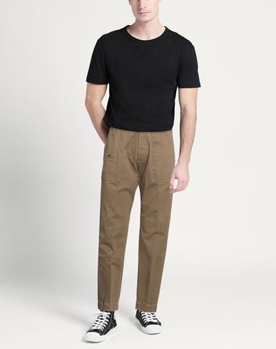 Man Pants Khaki Size 36 Cotton