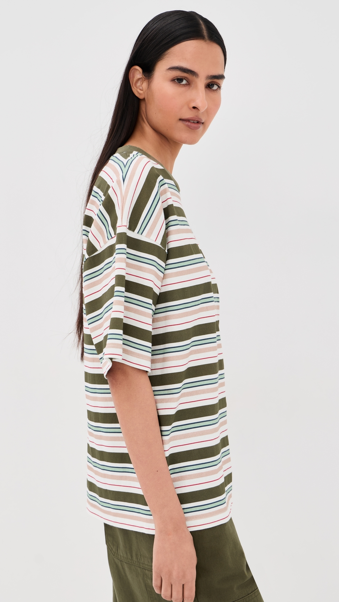 Stripes Tee Multicolor Stripes
