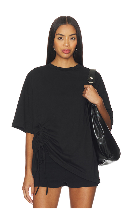 Superdown piper ruched top en color negro XXS también en L, M, S