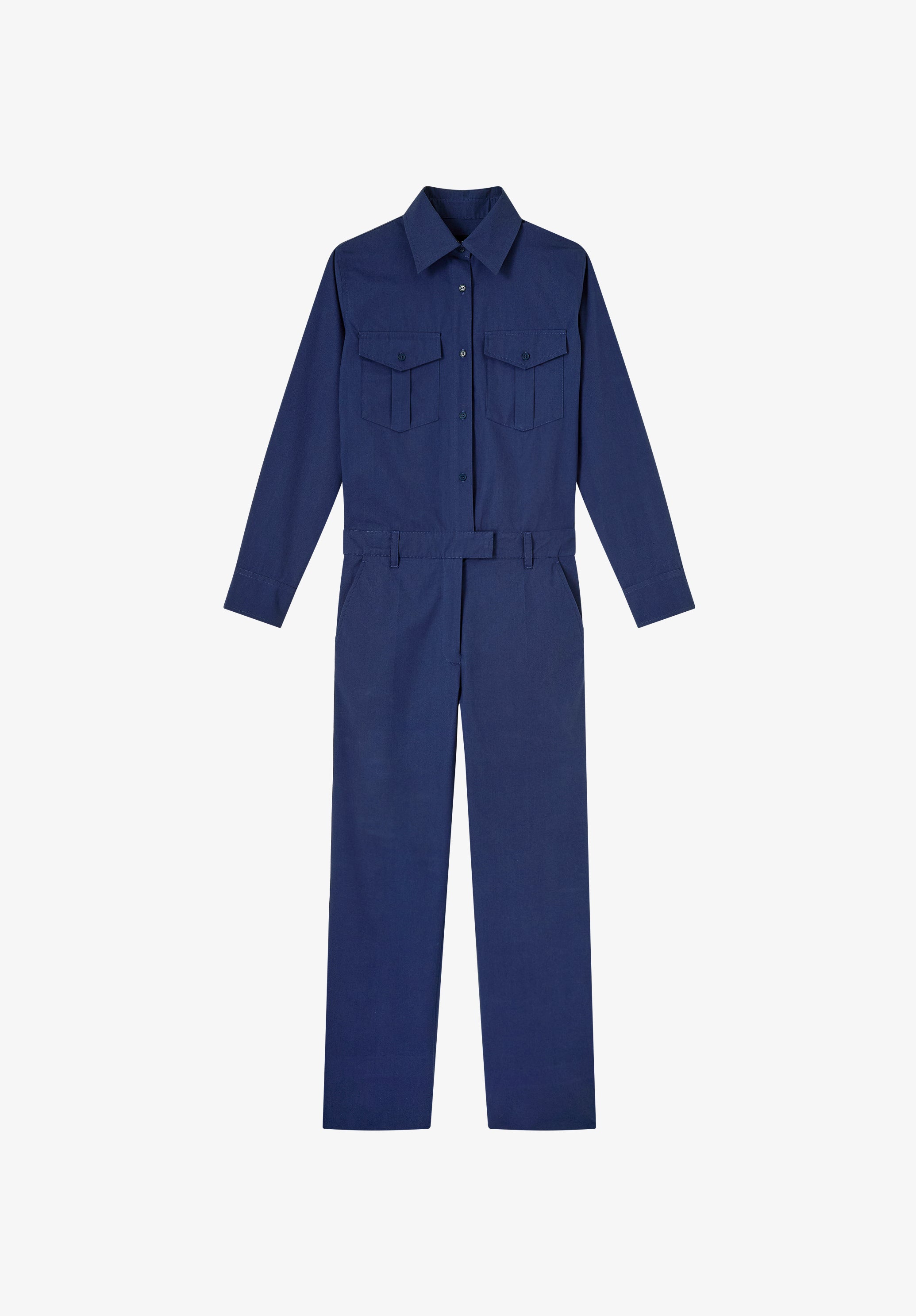 A. P.C. Women's Tara jumpsuit Size: 34 in Dark navy blue