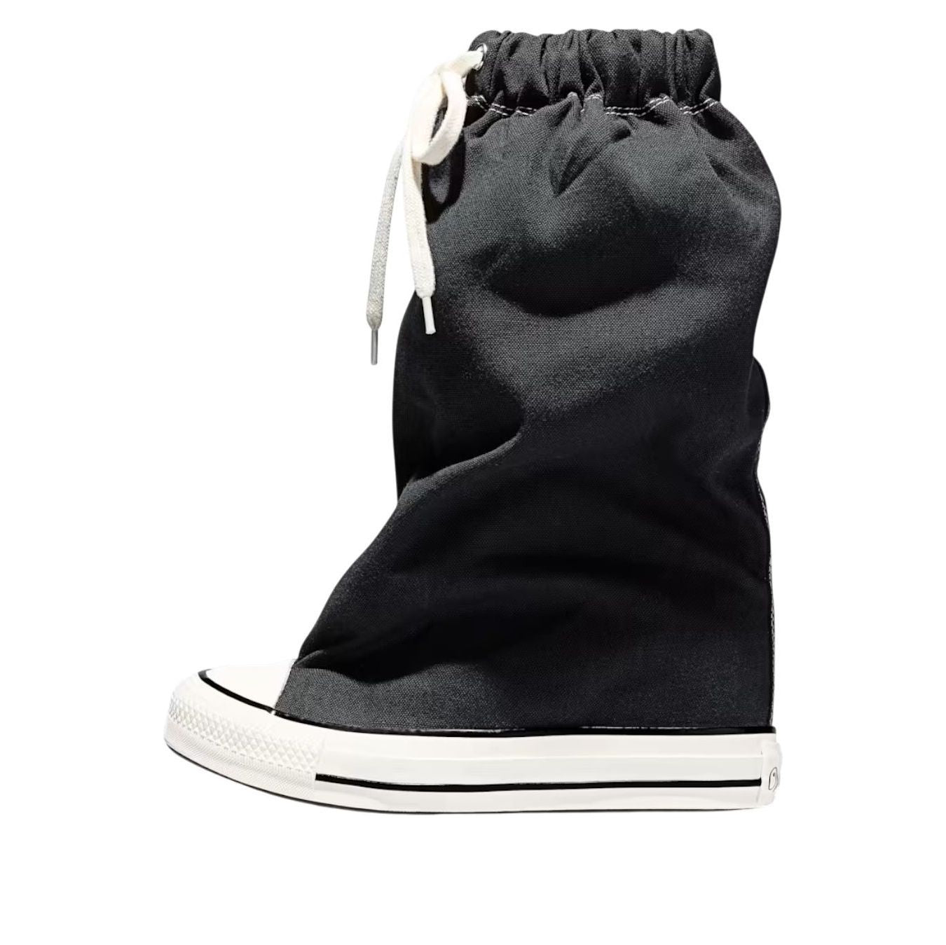 (WMNS) x Vaquera Chuck Taylor All Star XHi Slouch Wedge 'Black'