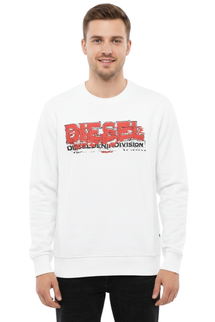 White Crew Neck Sweatshirt