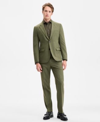 Hugo By Mens Modern Fit Solid Suit Separates