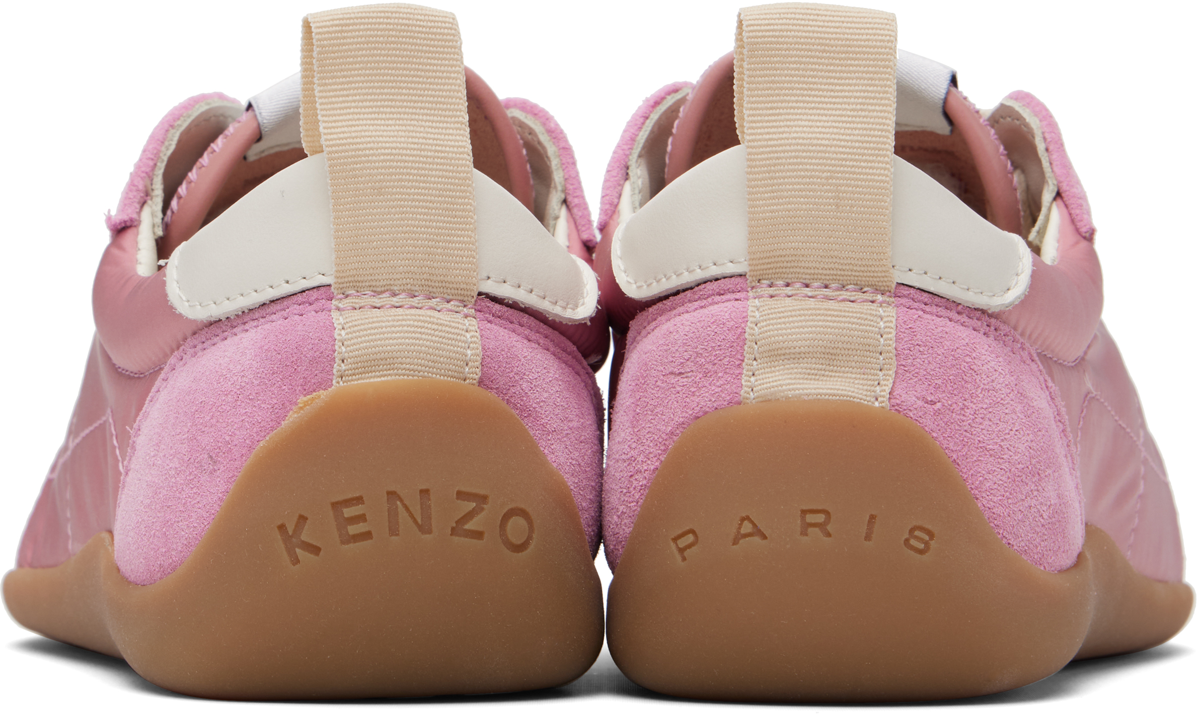 Pink Paris 'Striker' Low Top Sneakers