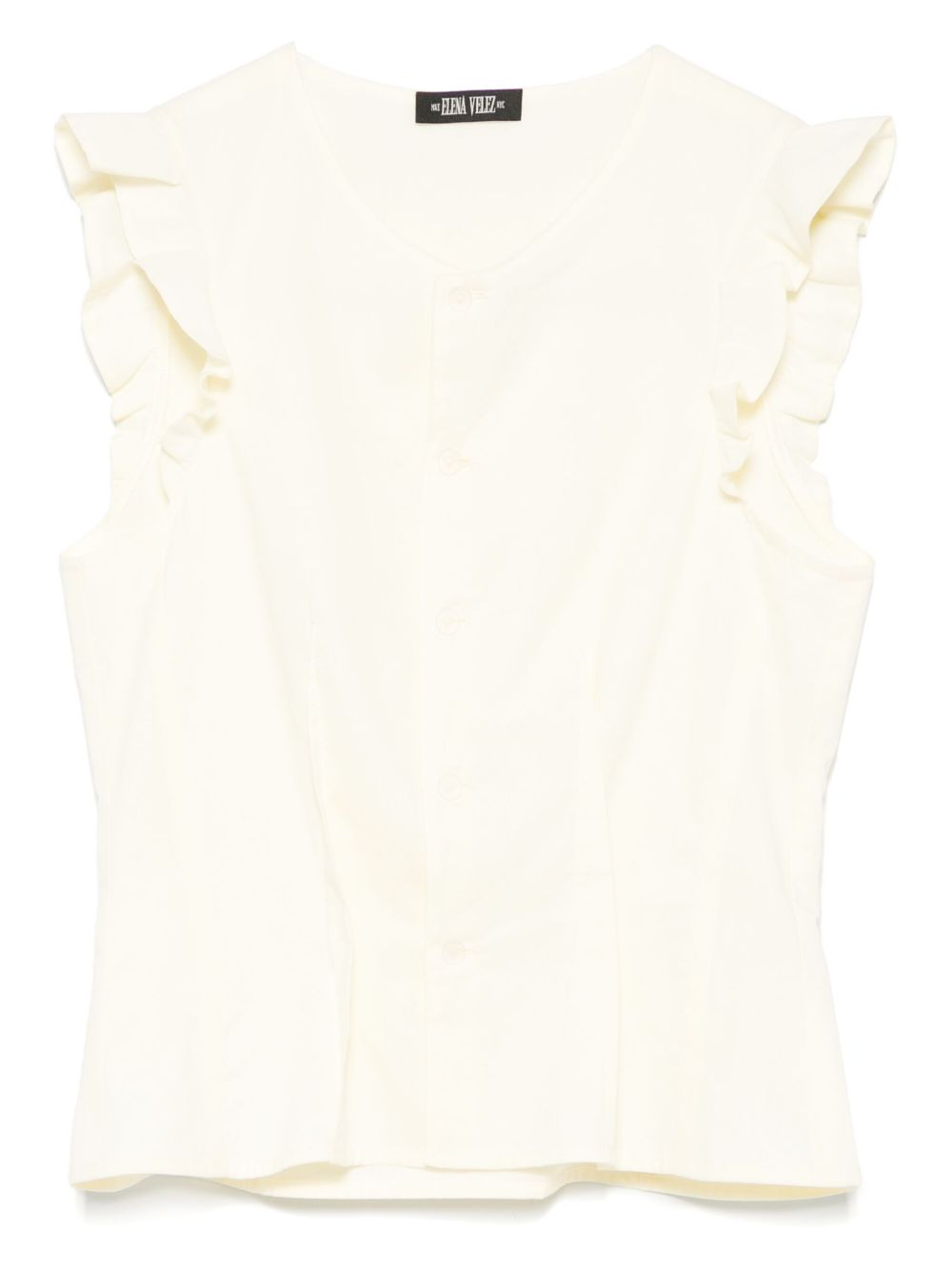 Elena Velez Prairie top - Yellow