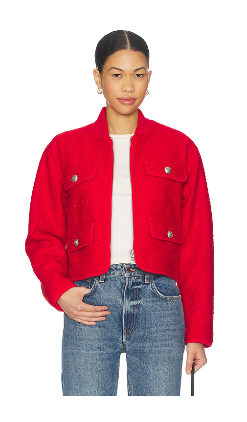 BLANKNYC Jacket in Red. - L also in XS