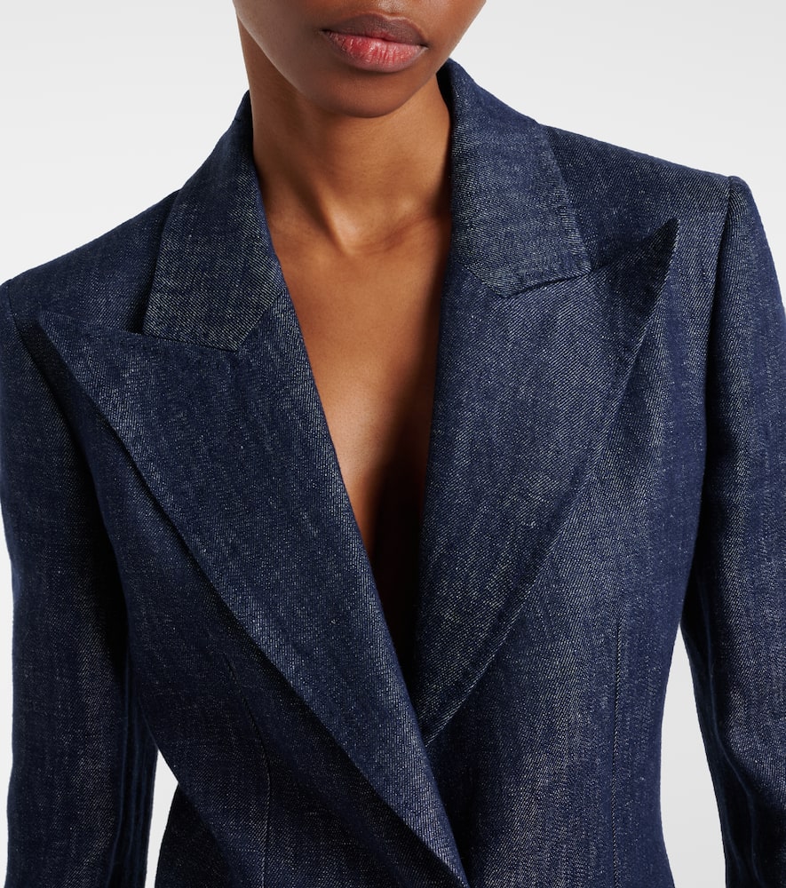 Leiva linen blazer