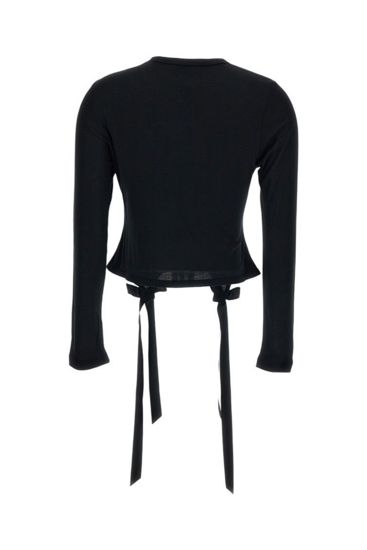 Black Solid Crew Neck T-Shirt