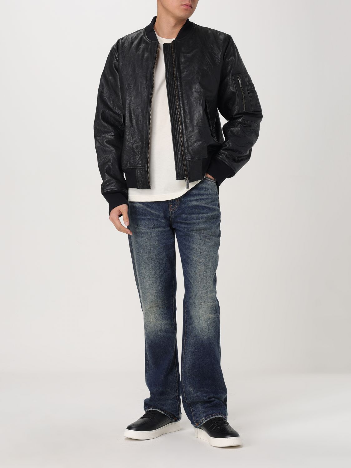 Jacket Men color Black
