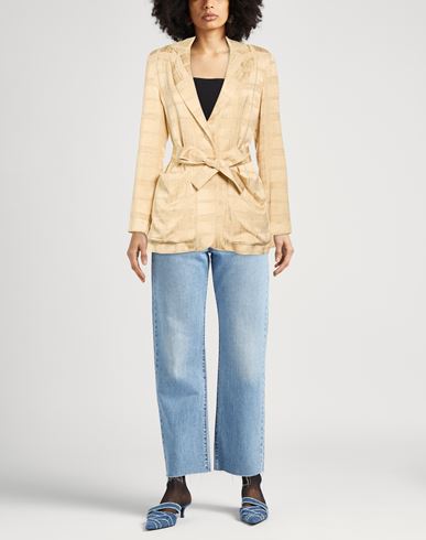 Momoní Woman Blazer Sand Size 2 Viscose