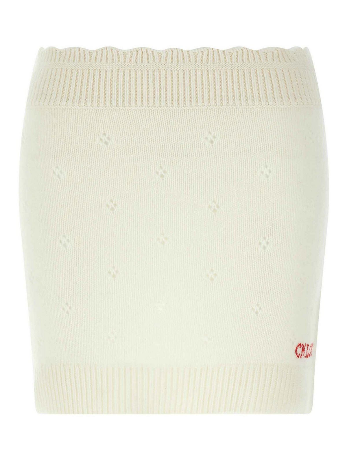 Jacquard Logo Skirt