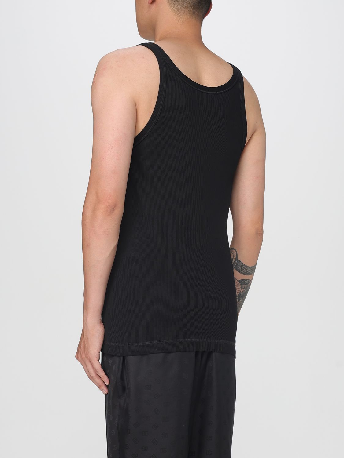 Tank Top Men color Black