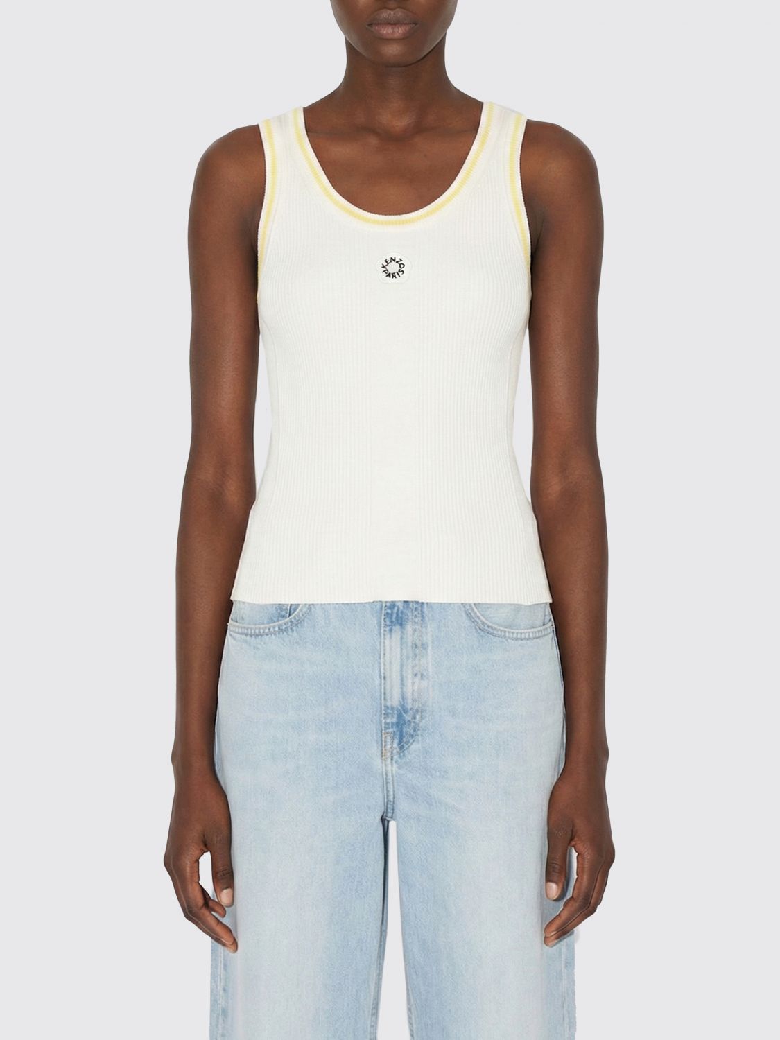 Top Woman color White