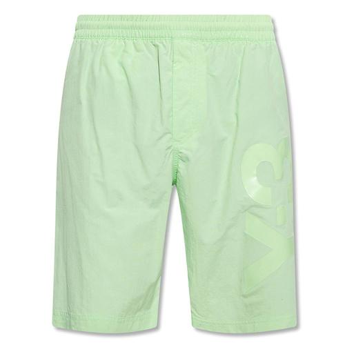 Logo-print swim shorts - Green