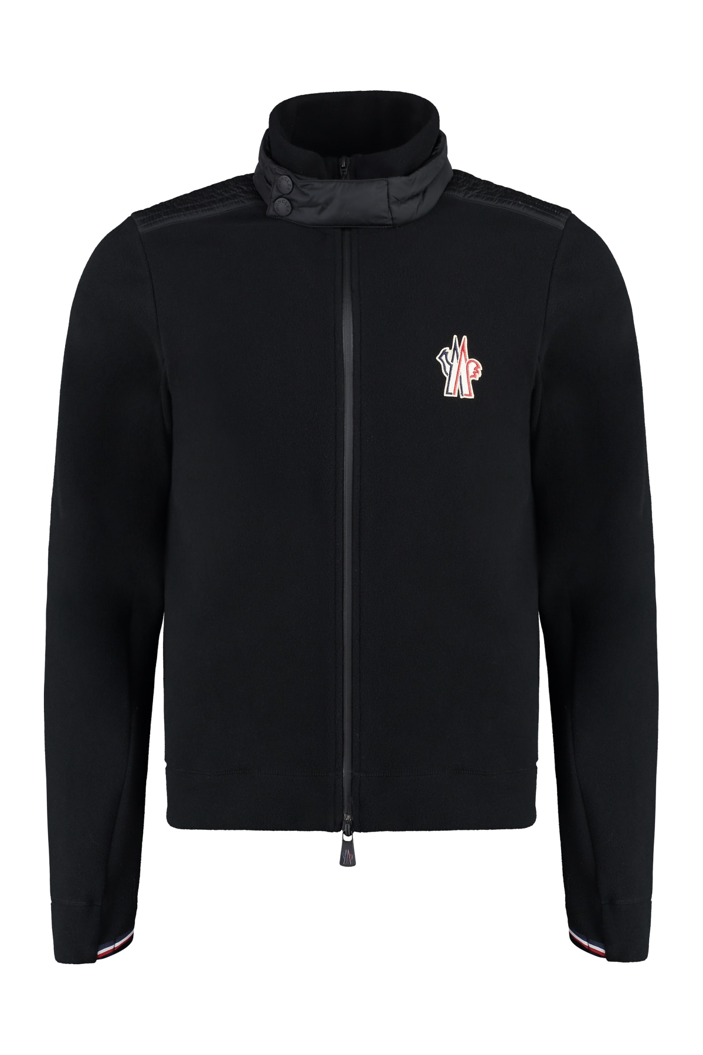 Stand-up Collar Fleece Sweatshirt