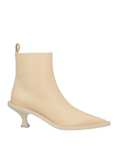 Woman Ankle boots Cream