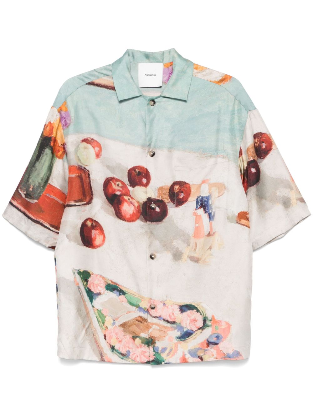 Silk shirt - Neutrals