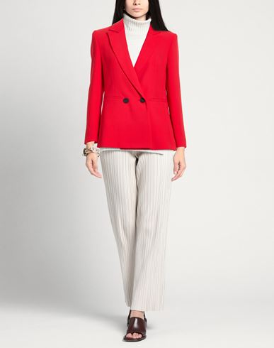 Woman Blazer Tomato red Size 14 Recycled polyester