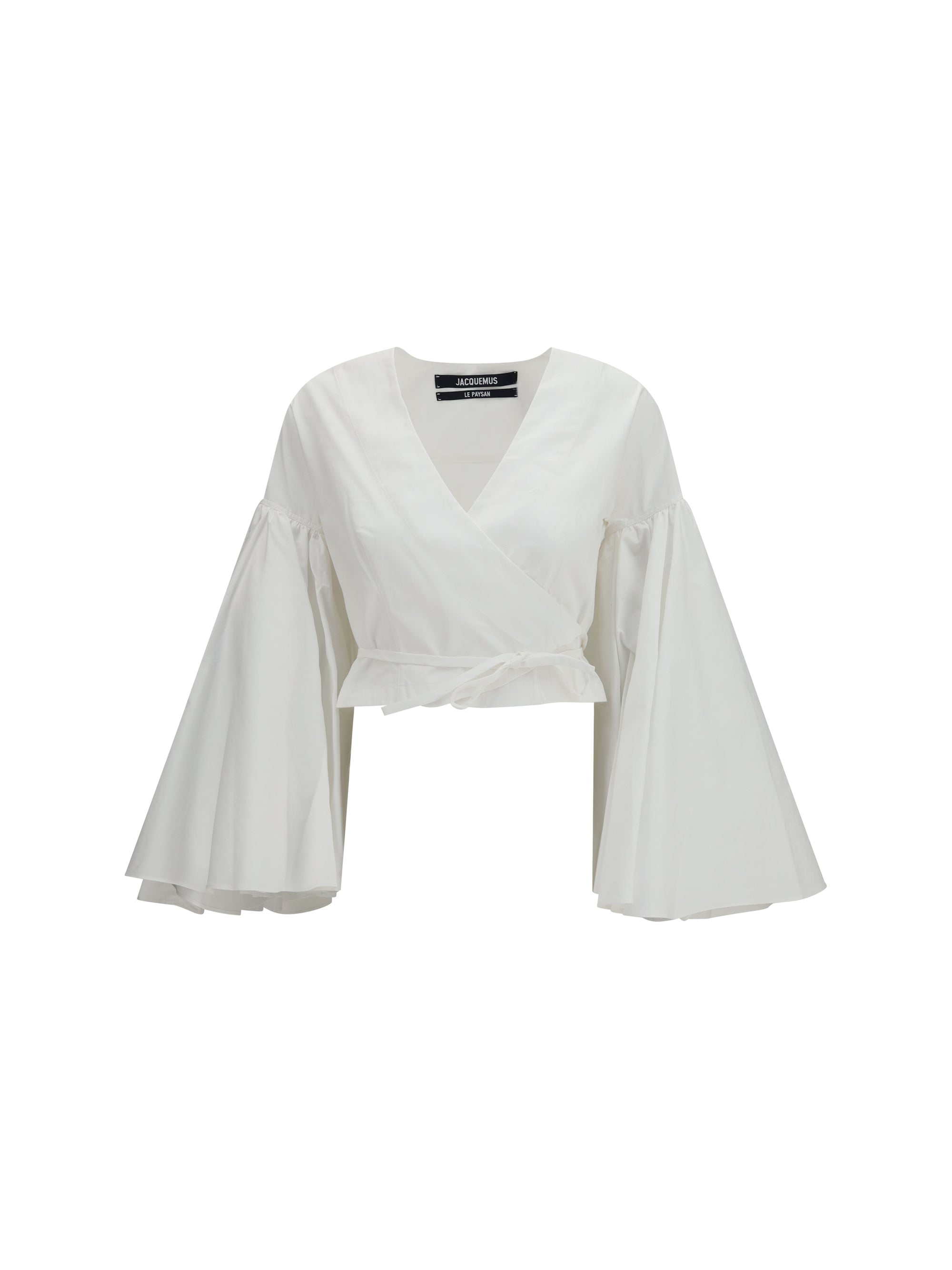 Paysan Wrap Shirt — White
