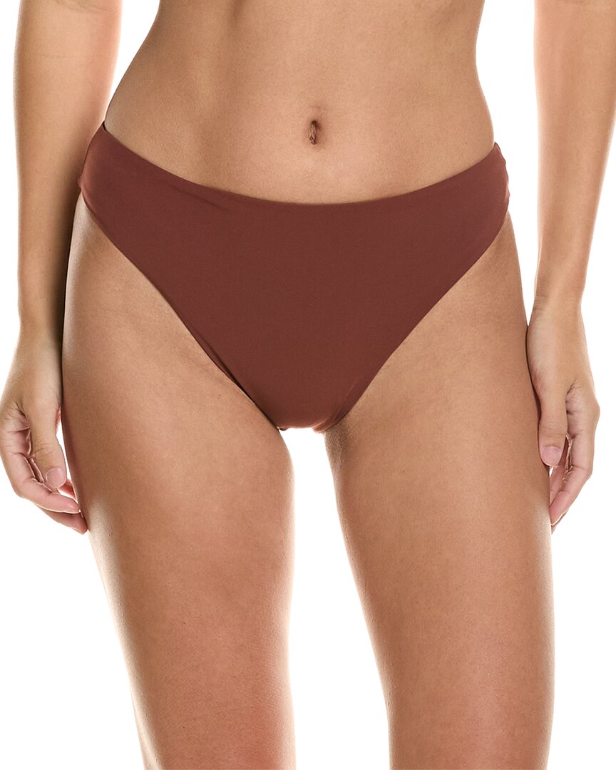Midi High-Cut Bikini Bottom
