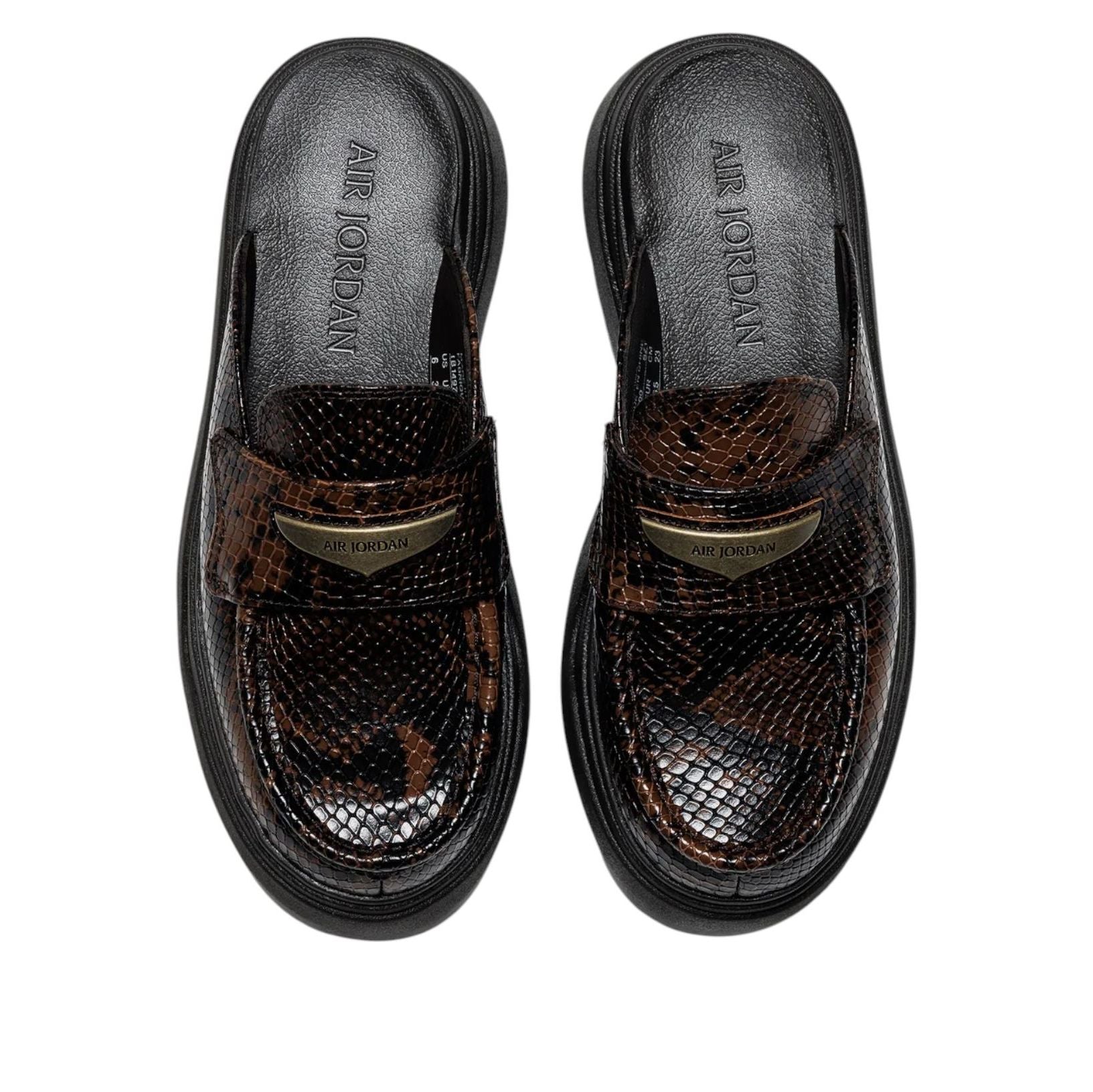 (WMNS) Mule 'Croc Velvet Brown'