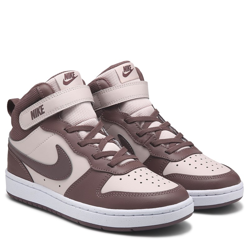 Kids' Court Borough Mid 2 High Top Sneaker Little Kid Shoes (Chocolate/White)