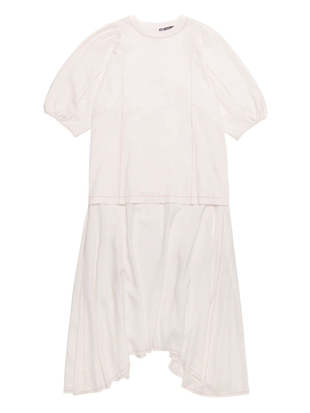 Bimba y Lola cotton-blend dress - White