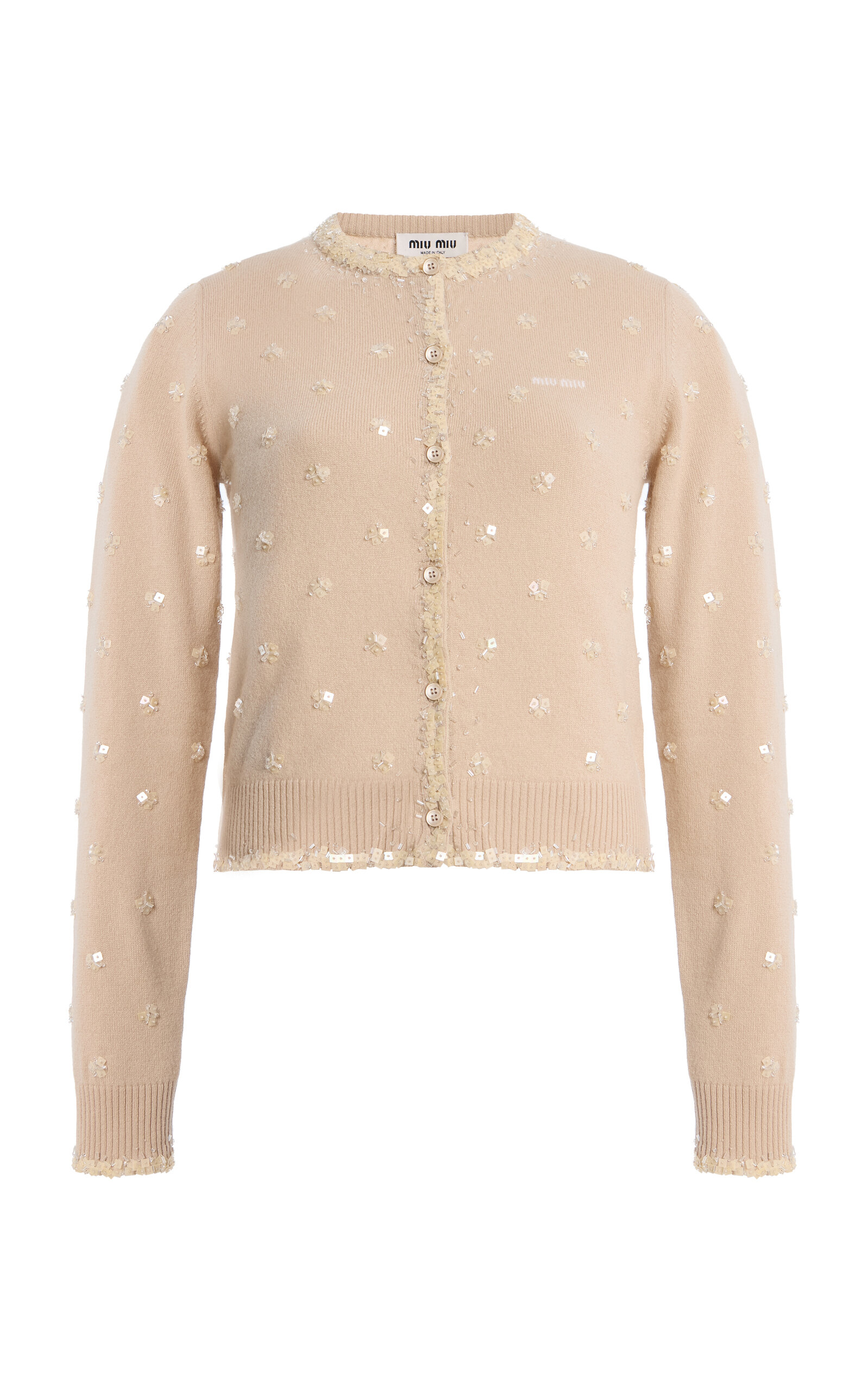 Embellished Cashmere Cardigan - Moda Operandi