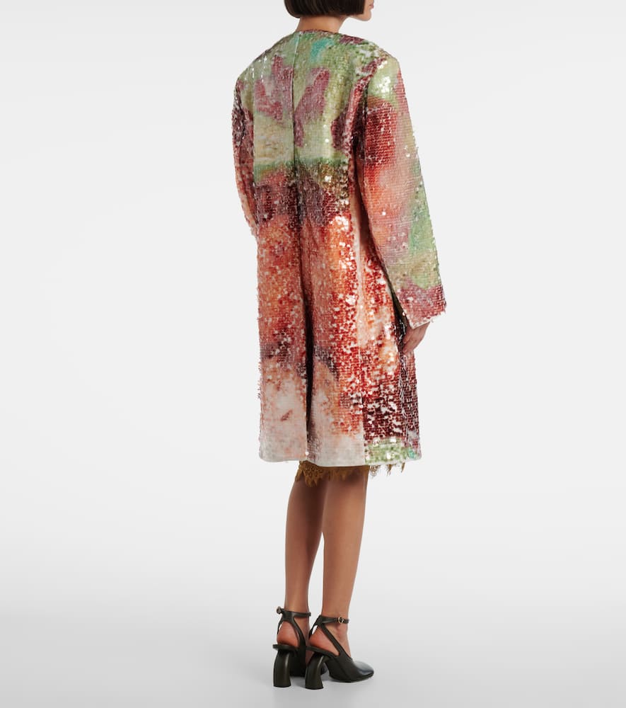 Sequined coat