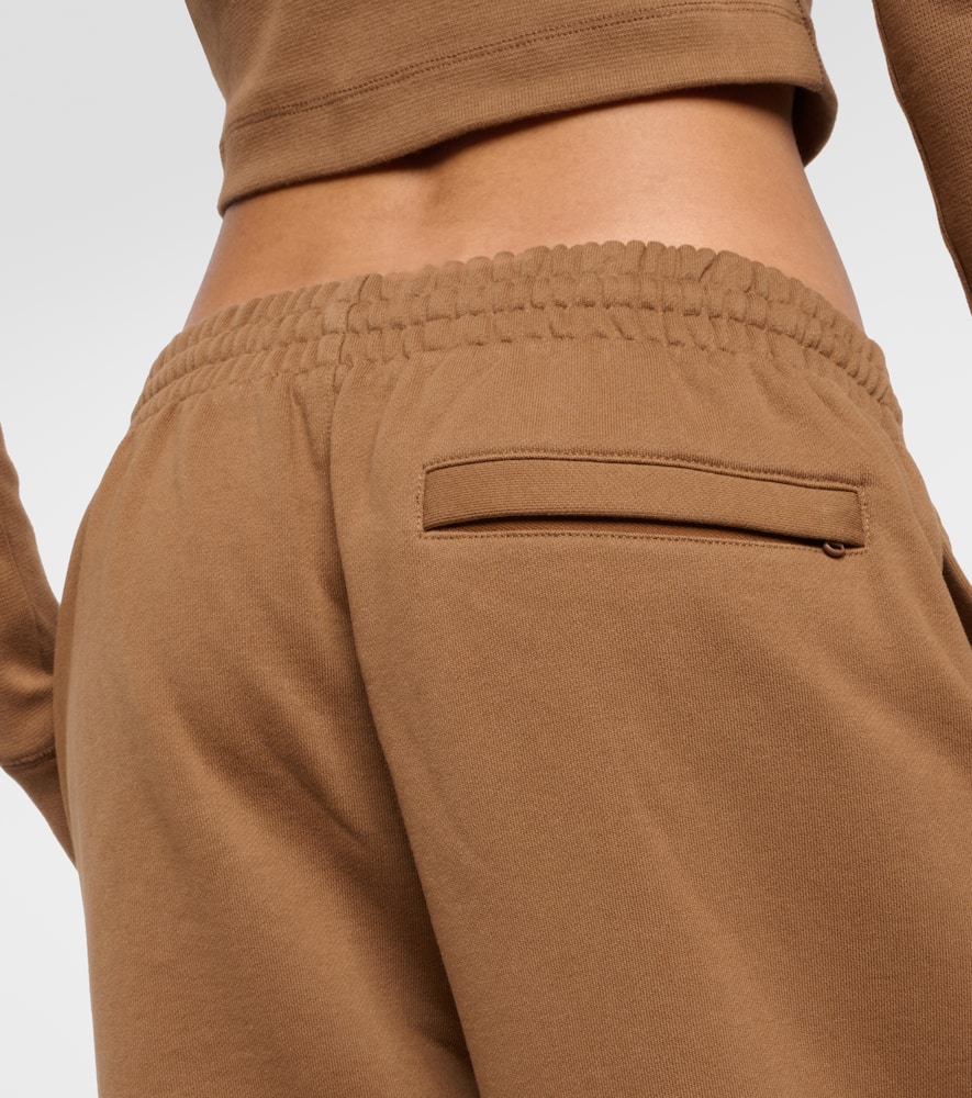 X Hailey Bieber cotton jersey track pants